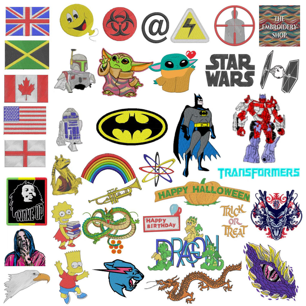 900,000+ Embroidery Designs: PES Files for Brother & Baby Lock (Instant Download)